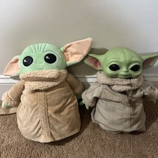 Star Wars The Mandalorian The Child Plush Baby Grogu / Yoda Backpack And Plush