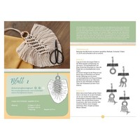 Makramee Diy-Set Mit Anleitung, Garn, Holzringen & Perlen FüR Boho Deko