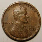 1919 P Lincoln Wheat Cent Penny EF-Details  "Actual Coin Pictured"