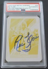 1/1 PSA/DNA RIC FLAIR SIGNED / AUTOGRAPHED 2024 LEAF LEGENDS PRINTING PLATE 1/1