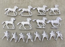 28mm Dark Ages metal LATE ROMAN CAVALRY x8 unpainted Gripping Beast 38215