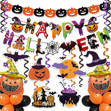 Halloween Decorations - 19 Pack Halloween Decor for Party Decorations