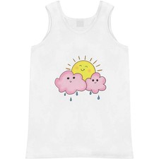 'Happy Clouds' Adult Vest / Tank Top AV063280 