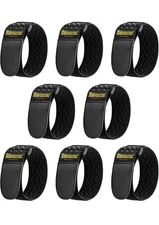 Trilancer Elastic Cinch Straps with Anti-Slip Strips, 12 "x 2"(8 Pack) Heavy
