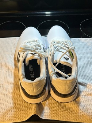 Adidas Solarmotion Golf Shoes Size 15 White Trimmed in Black Brand New in Box