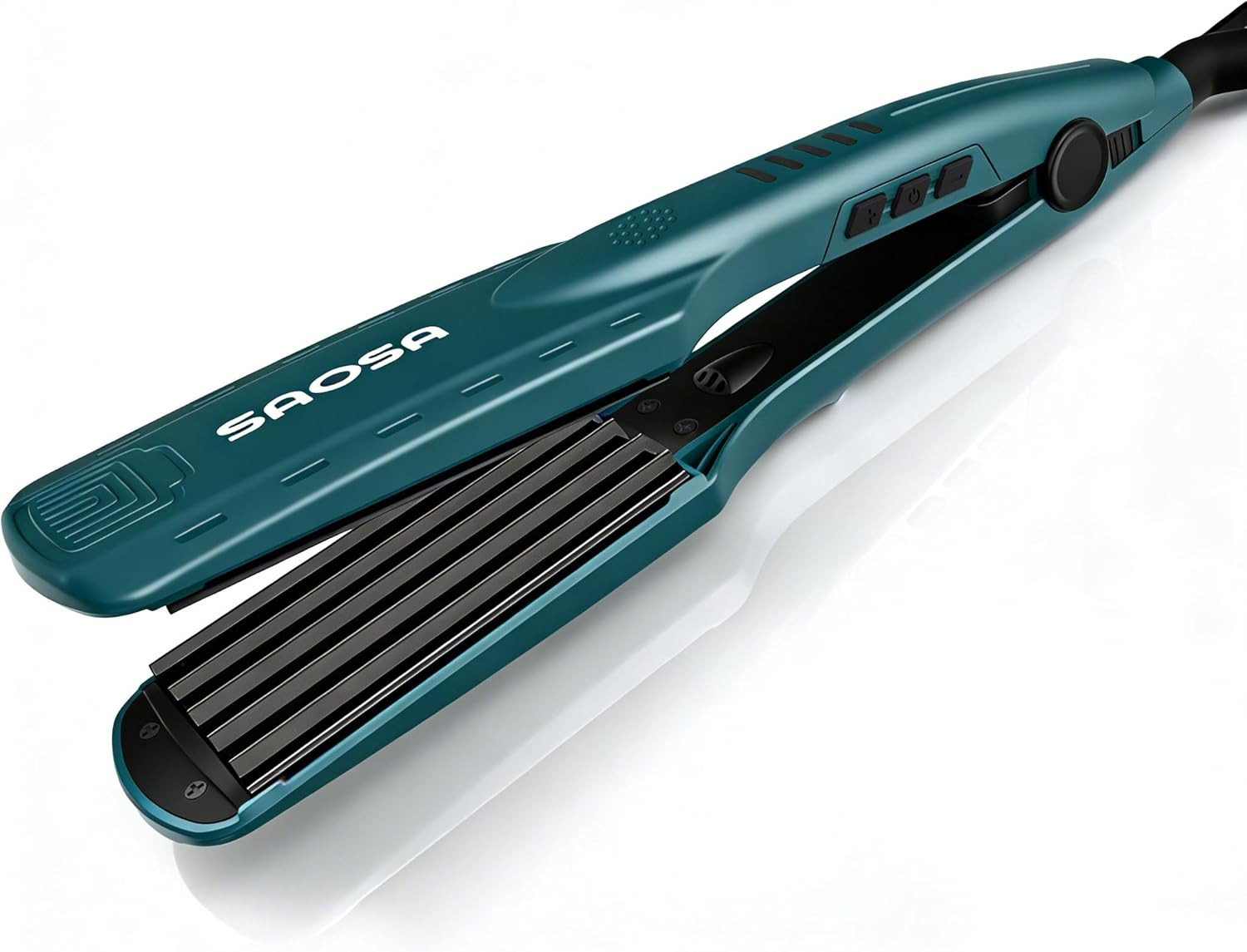 Hair Crimper, 39Mm Crimping Iron for Fluffy Hairstyle, Hair Waver Volumizing Cri