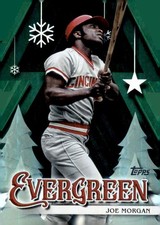 Joe Morgan 2025 Topps Holiday Evergreen