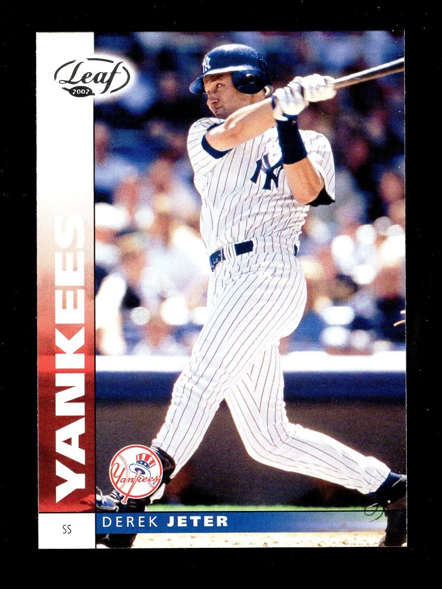 2002 LEAF #129 DEREK JETER NEW YORK YANKEES