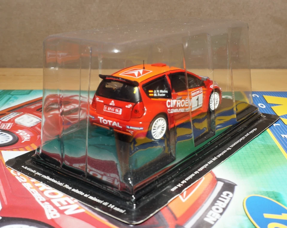 Citroen C2 S1600 Rally Rias Bajas 2004 Deagostini 1:43 Modellismo 1/43 auto - Immagine 3 di 4