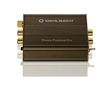 Oehlbach Phono PreAmp Pro Phono-Vorverstärker für MM und MC metallic braun