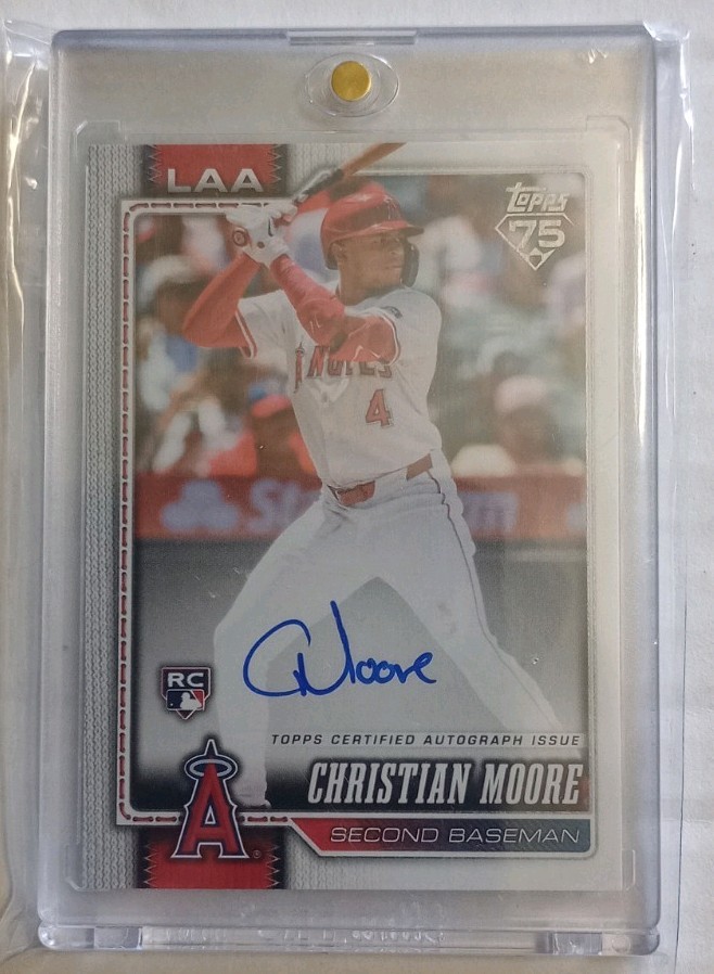 Christian Moore Topps 2026 Real One Auto RC