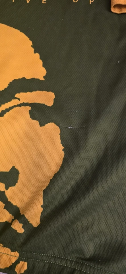 Camiseta deportiva de ciclismo Bob Marley Rastaman Live Up talla grande Ride7b.com por favor leer  Foto 3 de 3