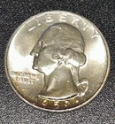 1959 D Washington Quarter BU Uncirculated 90% Silver 25c US Coin