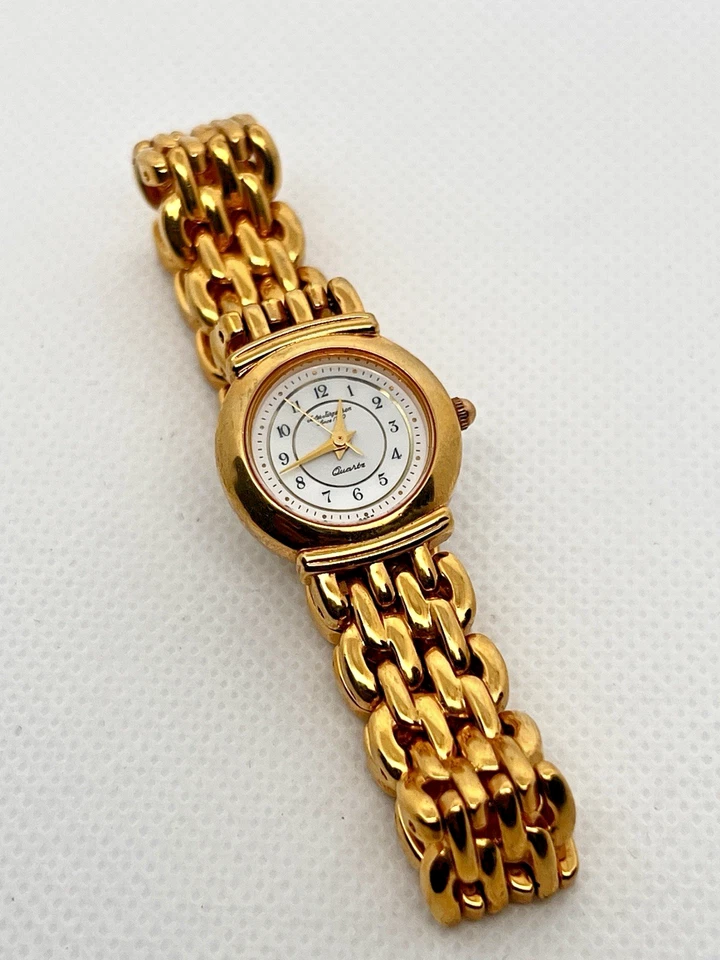 Reloj Jules Jurgensen Mujer Tono Dorado Cuarzo Funcionando Foto 2 de 4