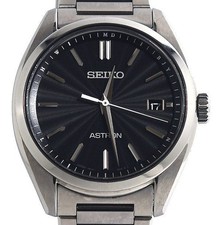 SEIKO ASTRON Origin SBXY033 Watch / Titanium Solar Radio Wave 39mm