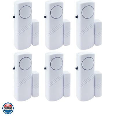Door Window Alarm, 90DB Door Alarms for Kids Safety, Wireless Sensor Door Win...