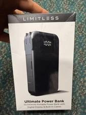 Limitless 15,000mAh Portable Power Bank w 15w USB & C Charging Ports TotalCharge