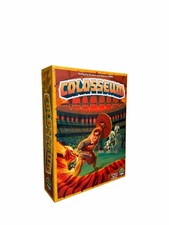 Kolosseum Brettspiel + Metallmünzen in sehr gutem Zustand und vollständig