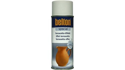 Belton - Spraydose Terracotta Effekt-Lack steinweiss (400 ml)