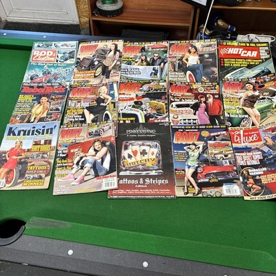 Hot Rod Job Lot Magazines 1960/70/80/90 Hot Rod Magazines Rods Look