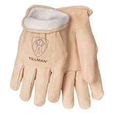 Tillman 1412 Fleece Lined Top Grain Pigskin Winter Gloves Small