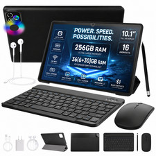Android 16 Tablet Bundle Set 36 6 30 GB RAM 256GB ROM Wifi-5G/2.4G 10.1" IPS