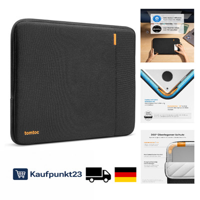 tomtoc 360 Laptop Tasche 16 Zoll MacBook Pro Wasserabweisend