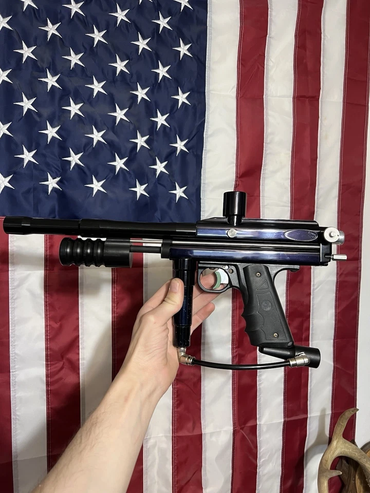 2k Worr Game Products Pump Paintball Marker Gun Wgp Autococker “cracks in frame” - Image 3 of 4