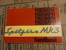 Triumph Spitfire Mk3 Handbook Manual Triumph Spitfire Mk3 Handbook Manual