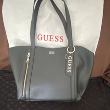 GUESS Tragetasche Damen schwarz Kunstleder Lo...