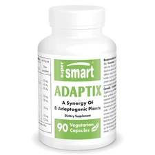 Supersmart - Adaptix - Combination of 8 Plant Extracts with Adaptogen Propert...