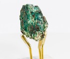 Atacamite Chile Natural Blue Green Stone Chrysocolla Decor 2.30 oz. 2.40" H2140 — photo 7