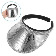 Laser Cowboy Hat Glitter Cowgirl Hats for Women Disco Birthday Party