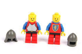 LEGO 6017 King's Oarsmen Castle Pirates Complete 1987 Knight Boat - Excellent!