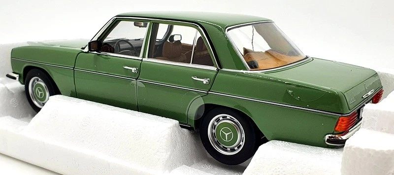 Norev 1/18 Scale Diecast 183774 - Mercedes-Benz 200 1973 - Green - Image 2 of 4