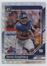2024 Panini Donruss Optic Premium Box Set Wave Prizm /300 Devin Singletary 10no