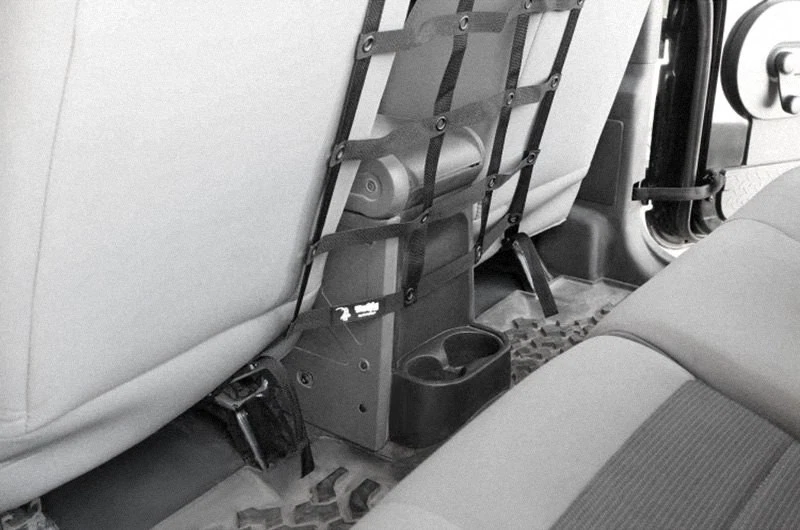 For Jeep Wrangler JK 2018 Steinjager J0044980 Black Dog Partition Foto 2 de 4