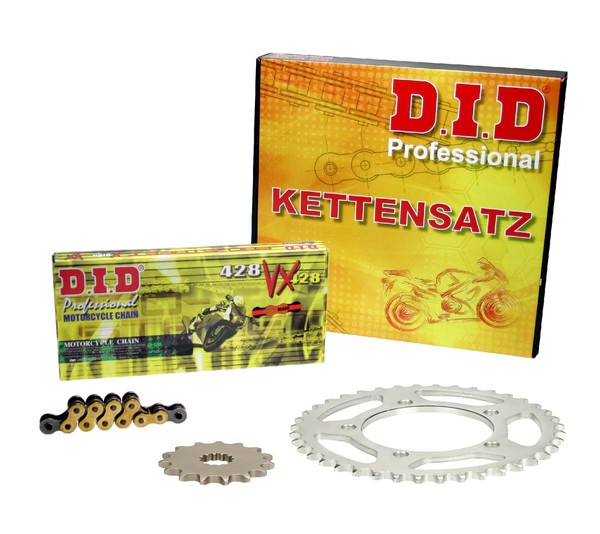 Did X-Ring Gold Kettenkit Yamaha Dt 80 Lc Ii, 85-97, 53V - VerstäRkt-image