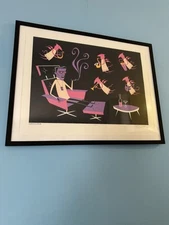 SHAG (Josh Agle) The Heavenly Host Silkscreen 1/350