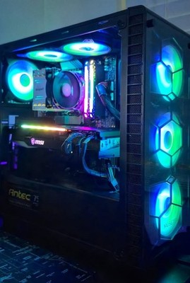   HIGH FPS GAMING PC   RX 6800 XT / R7 5700X / 32GB RGB / 2TB NVMe  