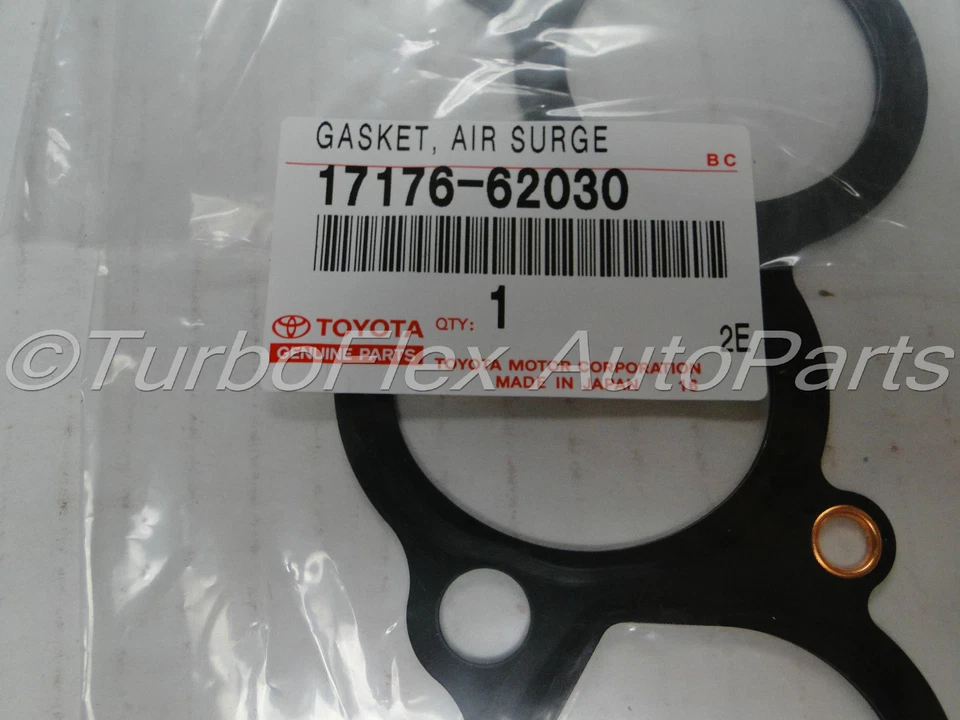 Junta plenum inyección combustible Toyota Sienna V6 3,0 L genuina OEM 1998-2003 Foto 3 de 4
