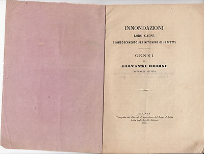 R779-BOLOGNA 1868 On Floods