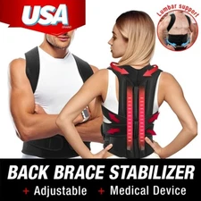 Adjustable Clavicle Shoulder Posture Corrector Upper Back Fixer Support Brace