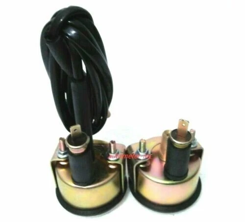 Jeep Willys MB GPW CJ2A 3A CJ3B Mechanical Temperature Gauge Oil Pressure Gauge - Image 2 of 4