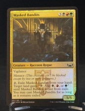 MTG Magic SNC Streets of New Capenna Foil Masked Bandits - Common