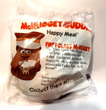 1988 MCDONALDS MCNUGGET BUDDIES HAPPY MEAL TOY FIRST CLASS MCNUGGET - NEW IN BAG