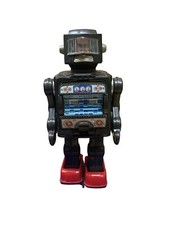 Horikawa Tin Spaceman Antique Made in Japan Vintage
