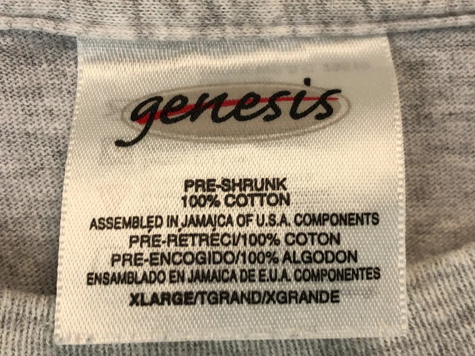 Camiseta Vintage Adulto Extra Grande NASA 1996 Manga Curta Cinza Ônibus Espacial - Imagem 4 de 4