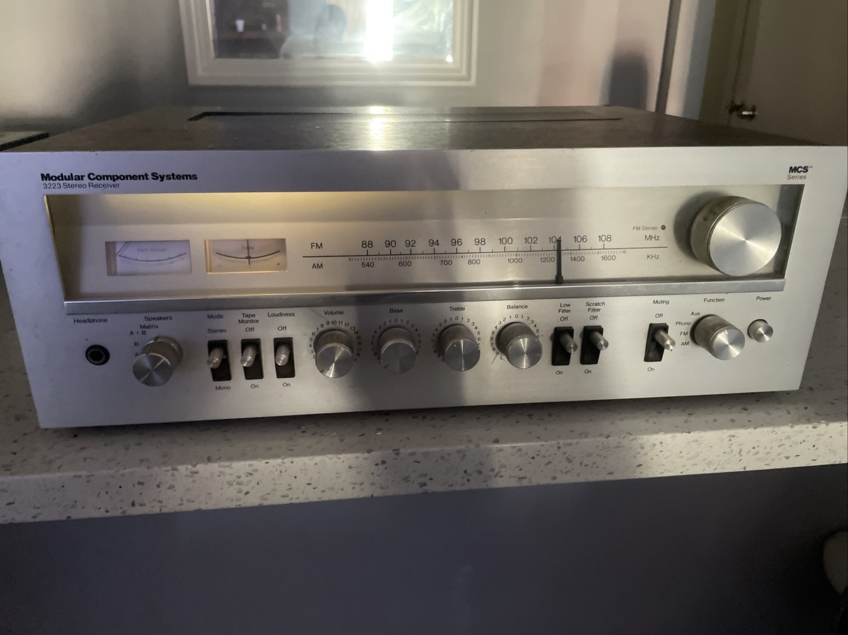 Vintage Modular Component Systems MCS 3223 Stereo Receiver PARTS