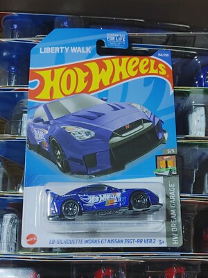 Hot Wheels Liberty Walk Nissan GTR R35 (Dark Blue) -- Free